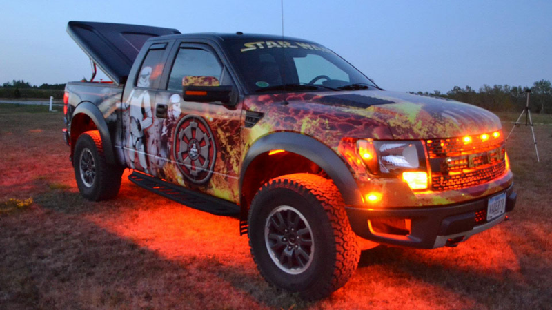 Illustration for article titled This Is What Happens When A Star Wars Superfan Buys A Truck
